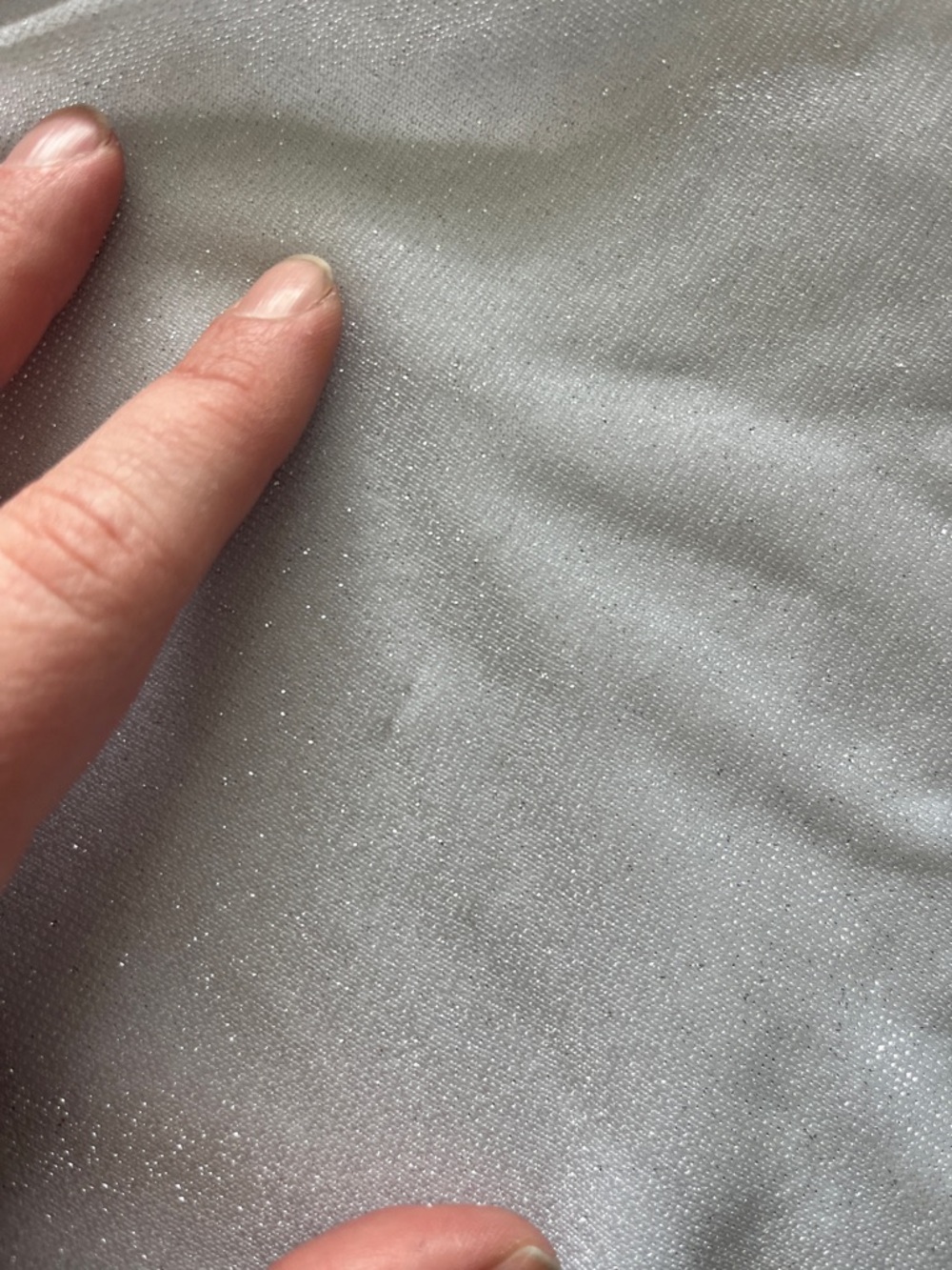 Silver Two Layered Skirt - Picture 9 of 15